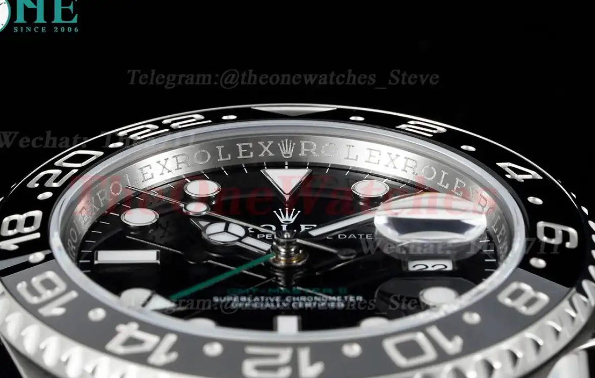 GMT II 116710LN Oys 904L SS SS Blk CLEAN VR3186 CHS