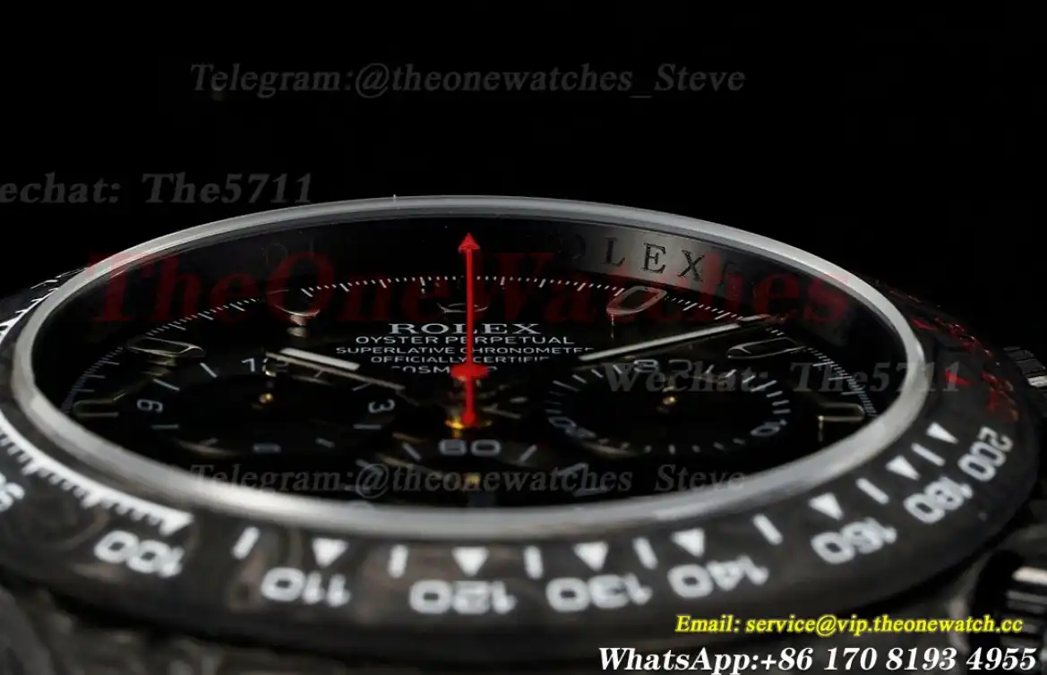 Daytona Diw 40mm Carbon NY Y Black Dial N6F DD4130