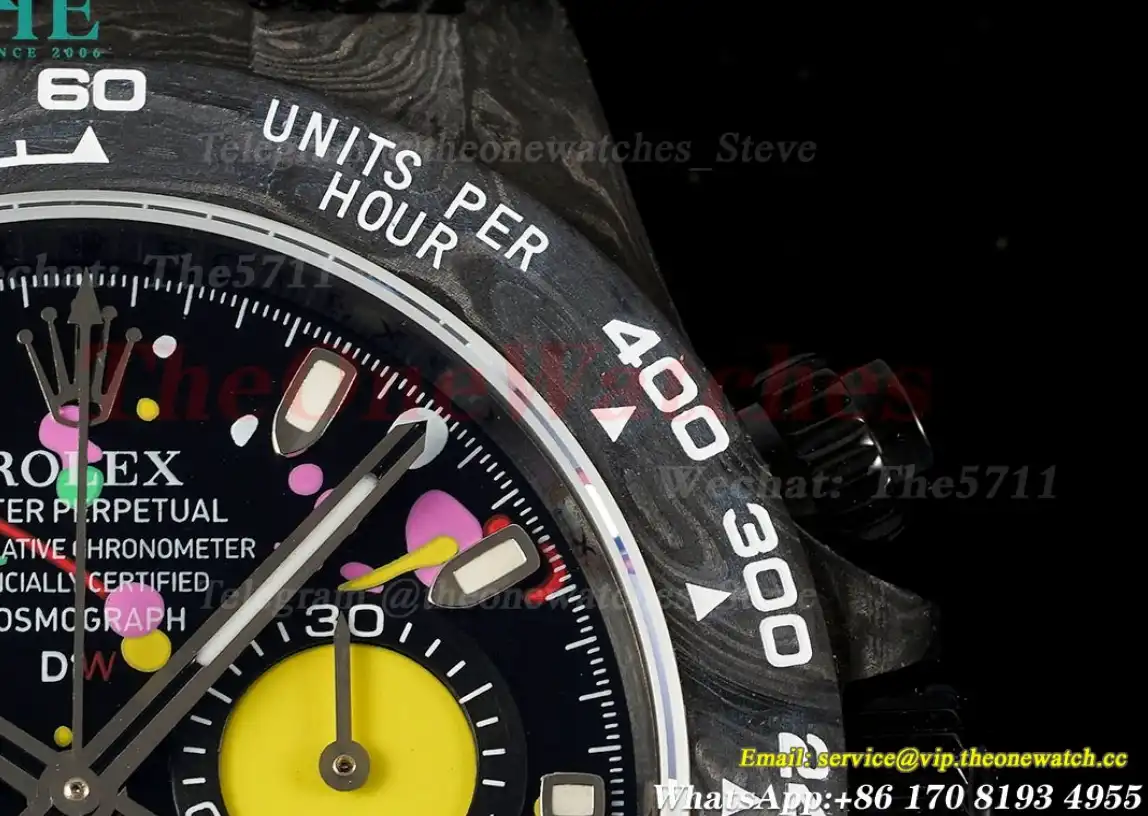 Daytona Diw 40mm Carbon NY O Colorful Dial N6F DD4130