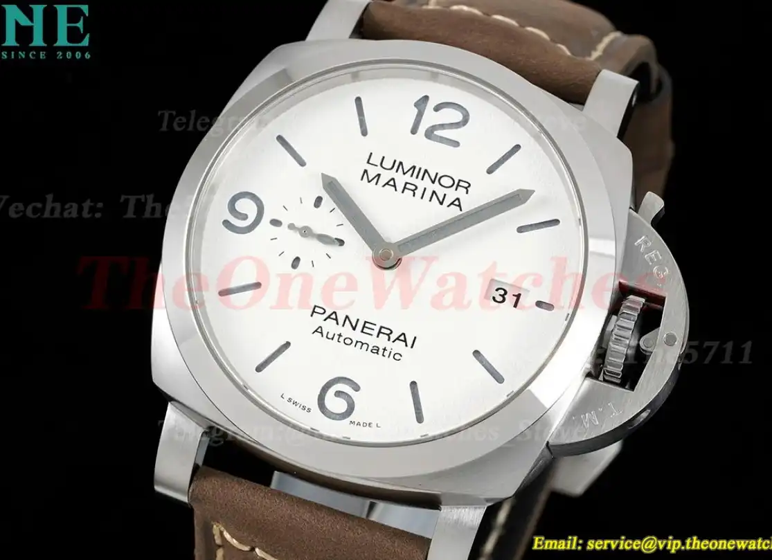 PAM1314 Luminor 44mm White Dial SS LE TTF A9010