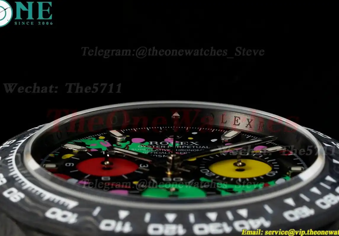 Daytona Diw 40mm Carbon NY O Colorful Dial N6F DD4130