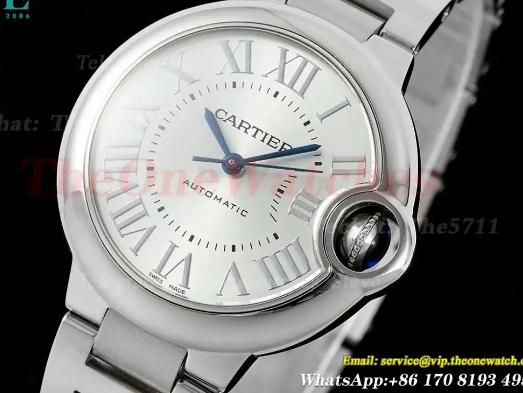 Ballon Bleu De Cartier 33mm SS SS Light Blue Dial AF NH05