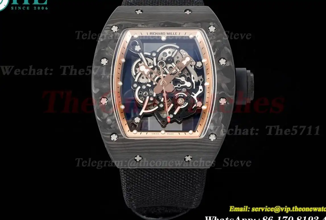 RM055 NTPT NY Skeleton Dial KVF NH05A