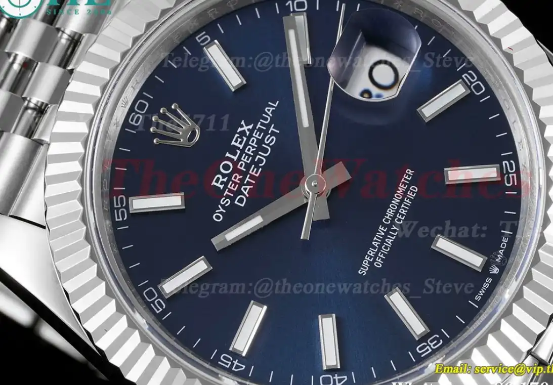 Datejust 126334 41mm Jubilee 904L Blue SS SS GMF VR3235