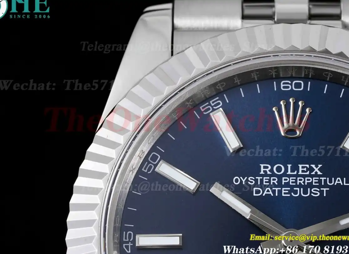 Datejust 126334 41mm Jubilee 904L Blue SS SS GMF VR3235