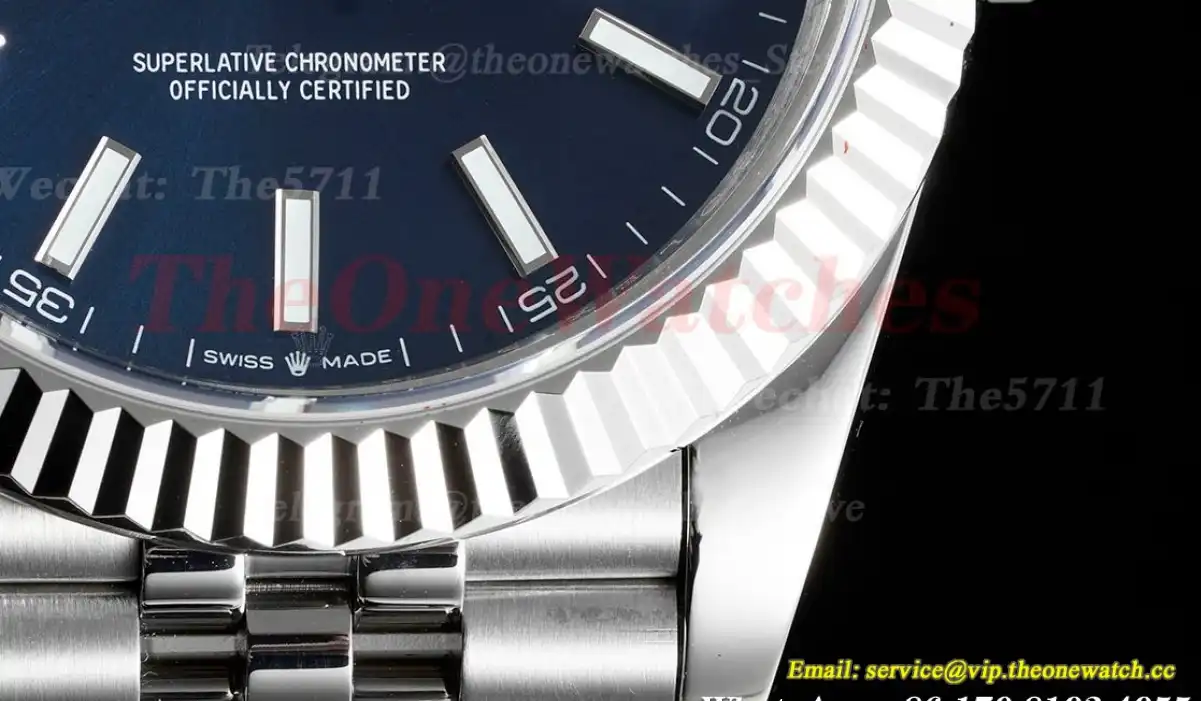 Datejust 126334 41mm Jubilee 904L Blue SS SS GMF VR3235