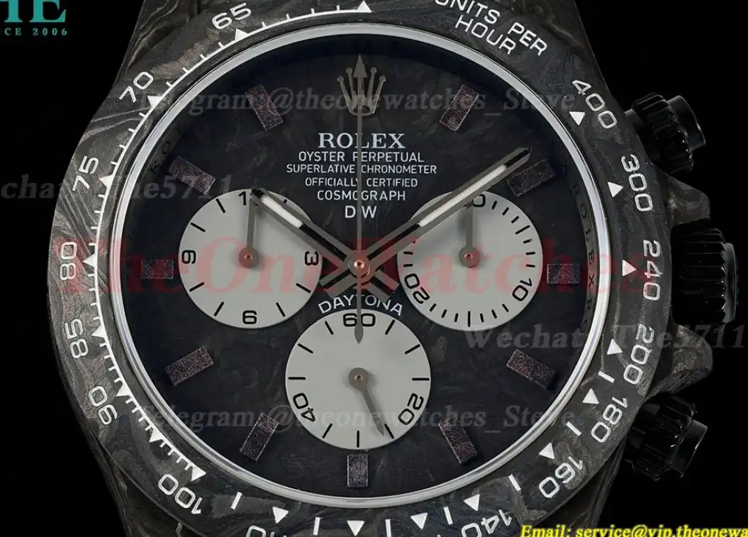 Daytona Diw 40mm Carbon NY Black Grey N6F DD4130