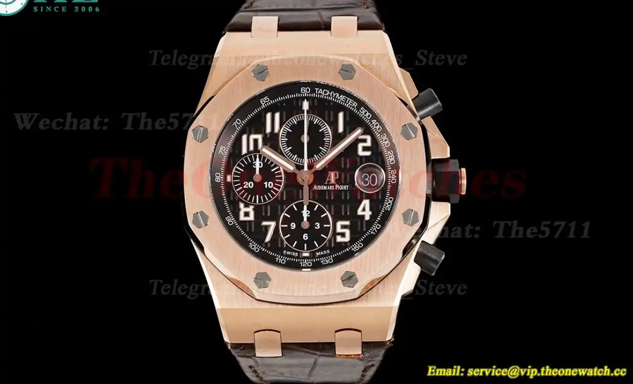 Royal Oak Offshore 42mm RG LE Black Num APF A3126