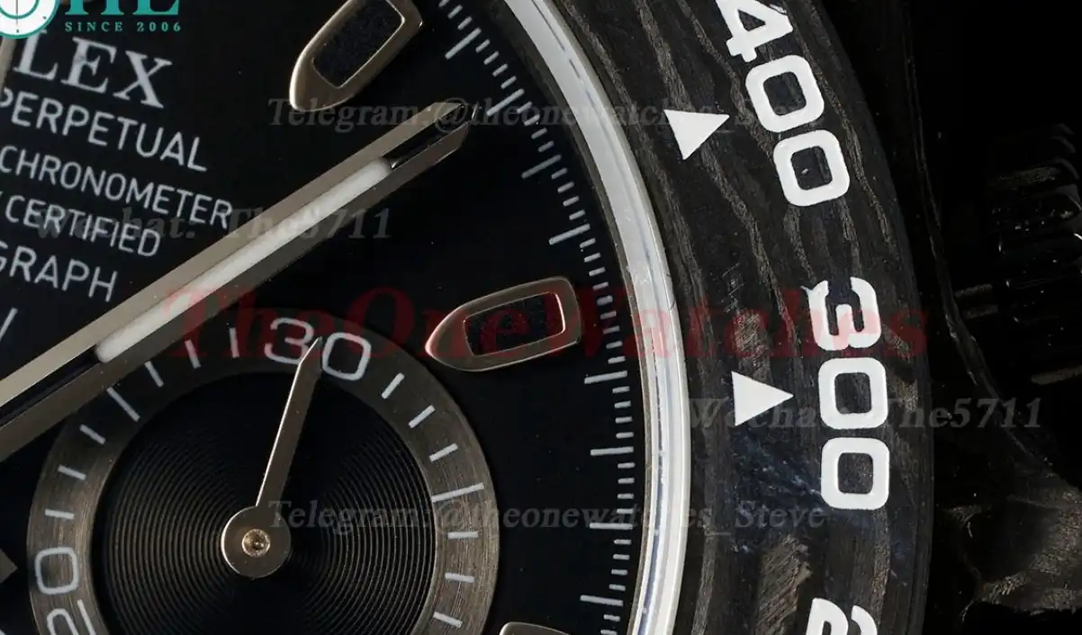 Daytona Diw 40mm Carbon NY Black Dial N6F DD4130