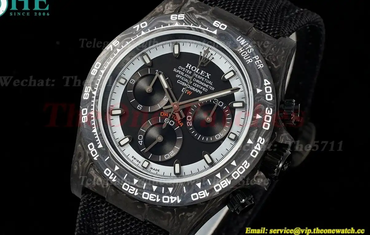 Daytona Diw 40mm Carbon NY O Black Black N6F DD4130