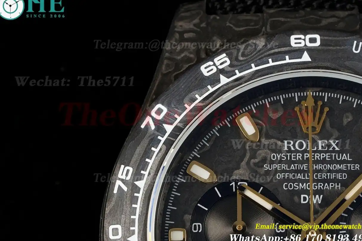 Daytona Diw 40mm Carbon NY RG Black Black N6F DD4130