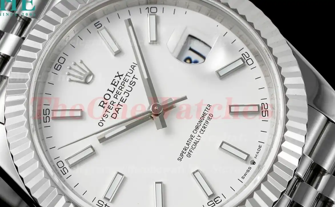 Datejust 126334 41mm Jub White Dial SS SS GMF VR3235