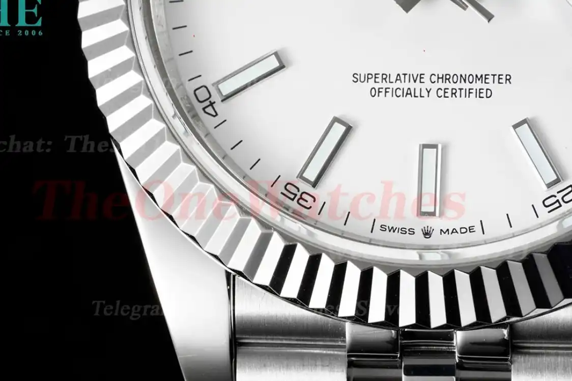 Datejust 126334 41mm Jub White Dial SS SS GMF VR3235