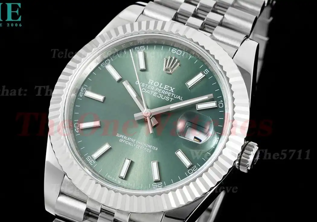 Datejust 126334 41mm Jub Green Dial SS SS GMF VR3235