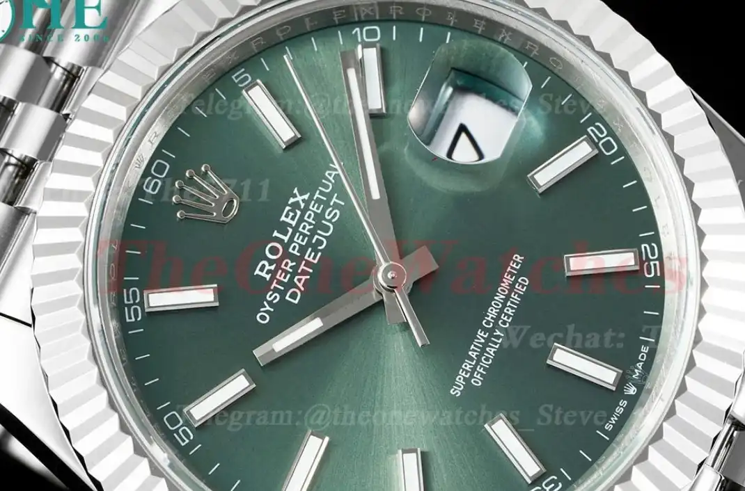 Datejust 126334 41mm Jub Green Dial SS SS GMF VR3235