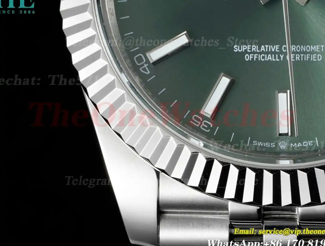 Datejust 126334 41mm Jub Green Dial SS SS GMF VR3235