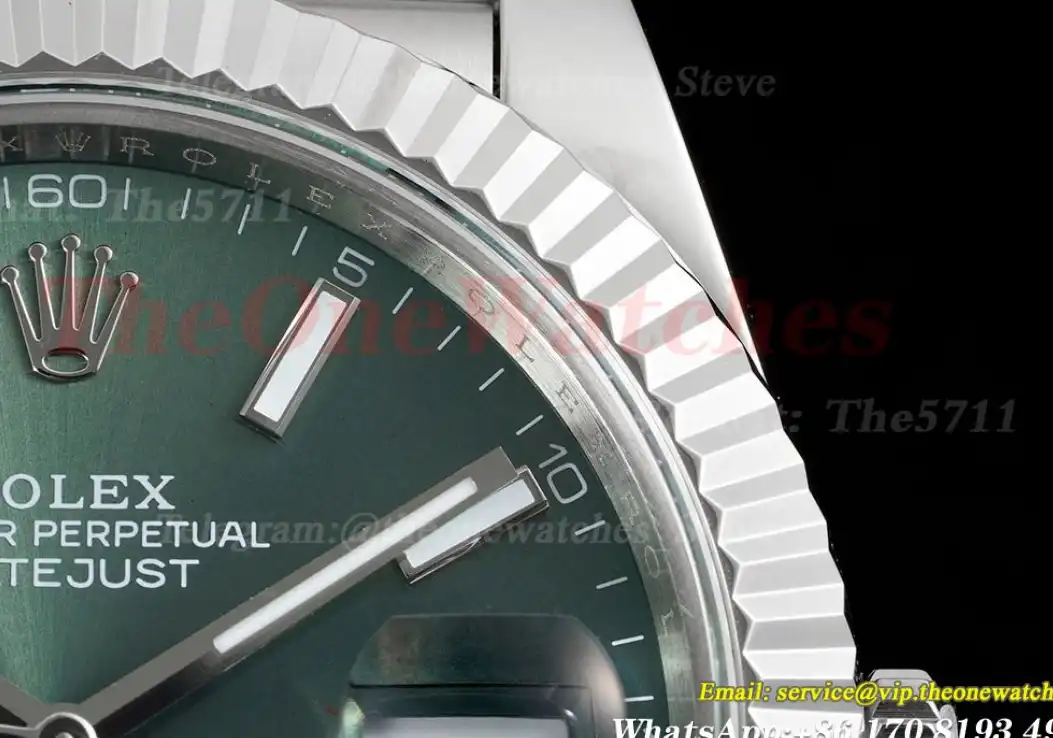 Datejust 126334 41mm Jub Green Dial SS SS GMF VR3235