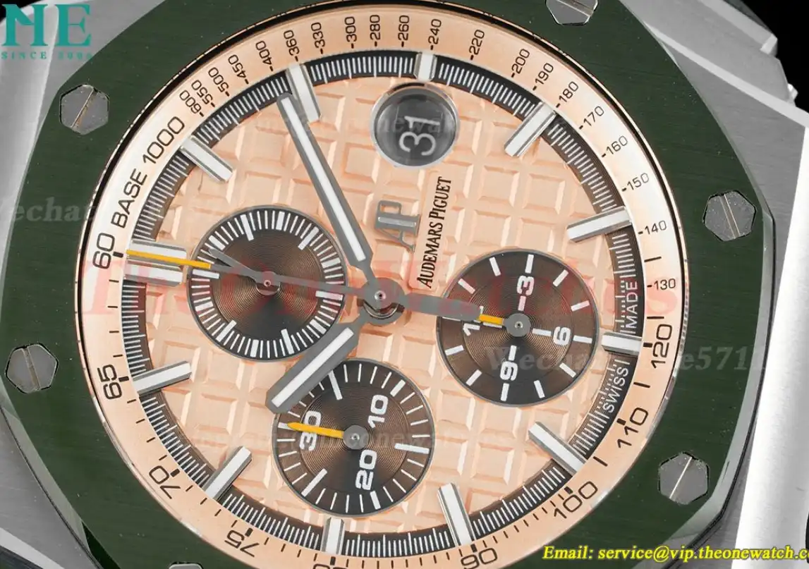 Royal Oak Offshore 44mm SS RU Cream Brown APF A3126