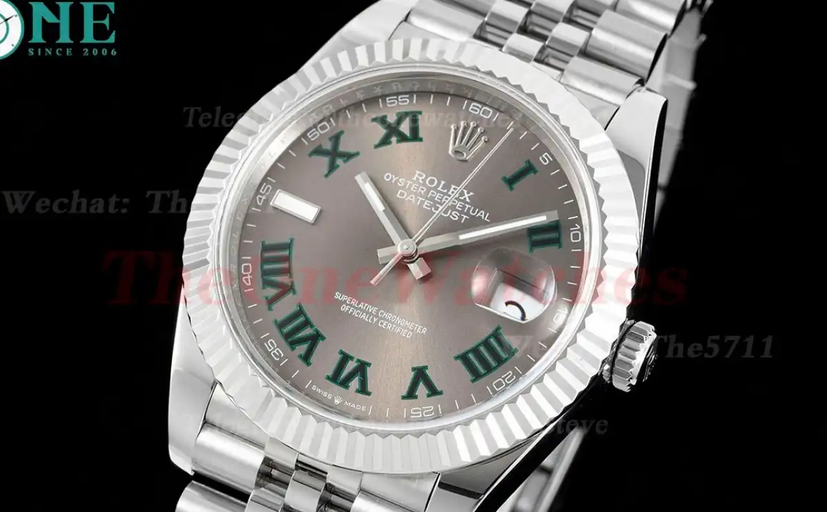 Datejust 126334 41mm Jub Grey Rmn SS SS GMF VR3235