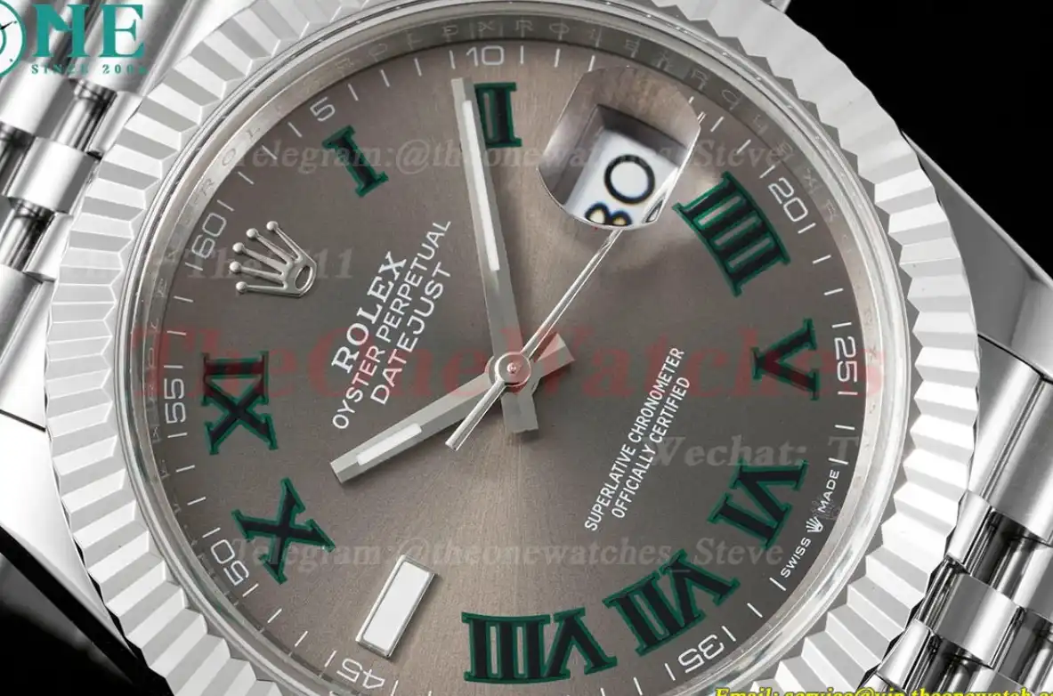 Datejust 126334 41mm Jub Grey Rmn SS SS GMF VR3235