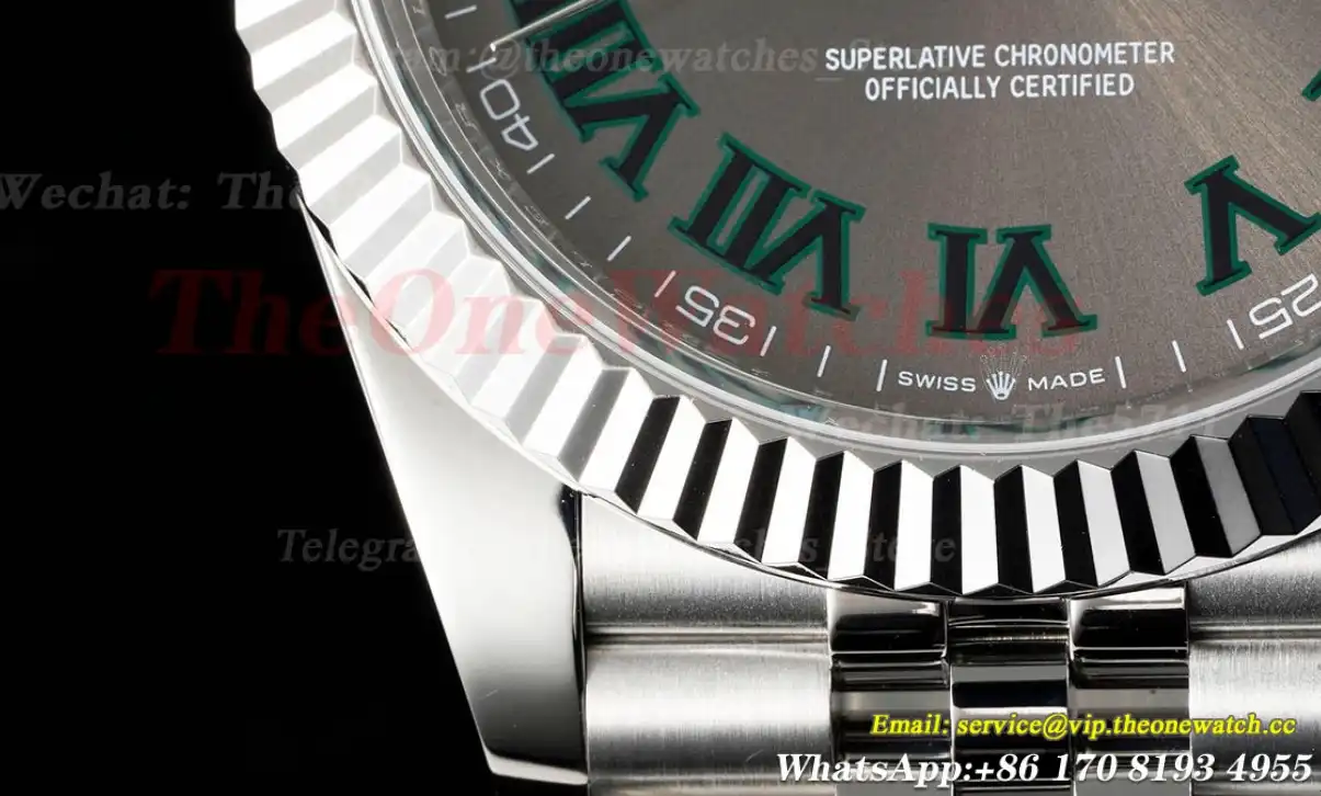 Datejust 126334 41mm Jub Grey Rmn SS SS GMF VR3235