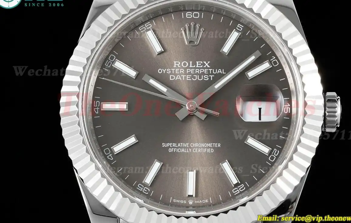 Datejust 126334 41mm Jub Grey Dial SS SS GMF VR3235