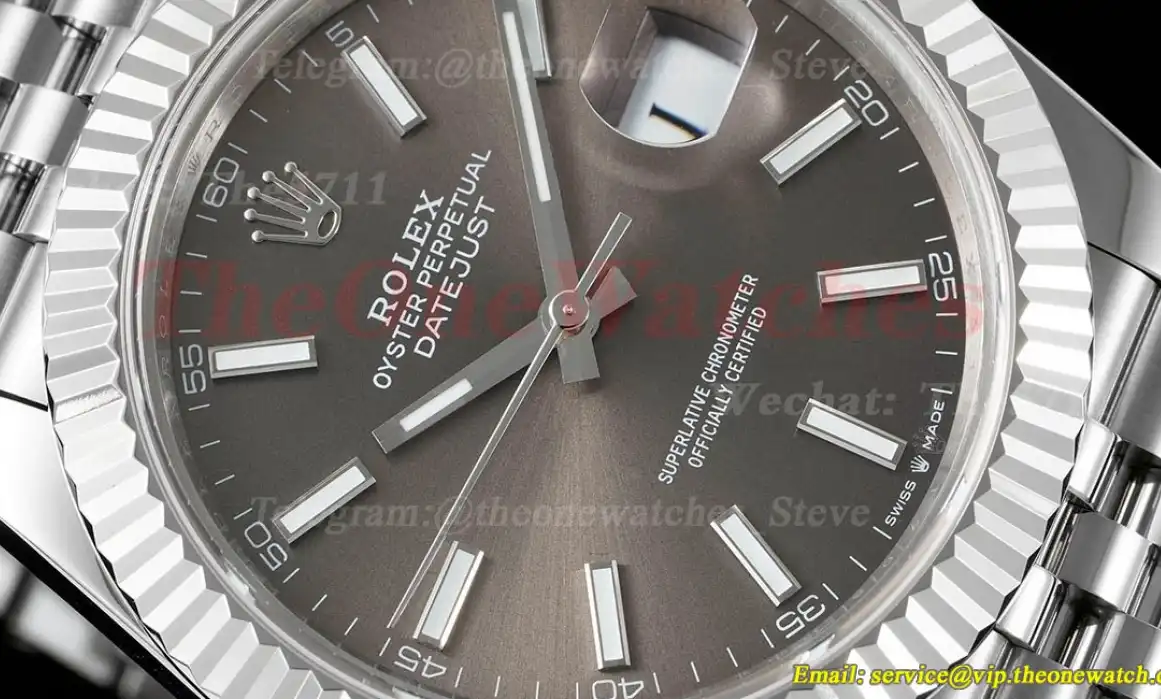 Datejust 126334 41mm Jub Grey Dial SS SS GMF VR3235