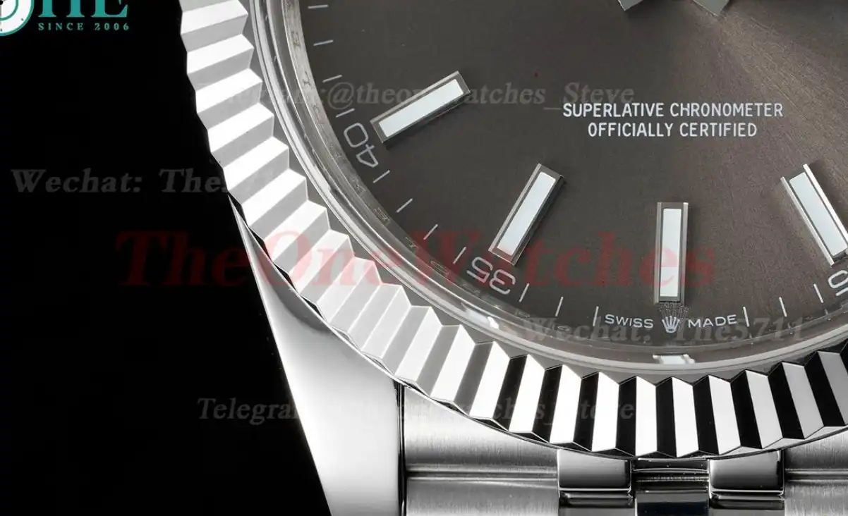 Datejust 126334 41mm Jub Grey Dial SS SS GMF VR3235