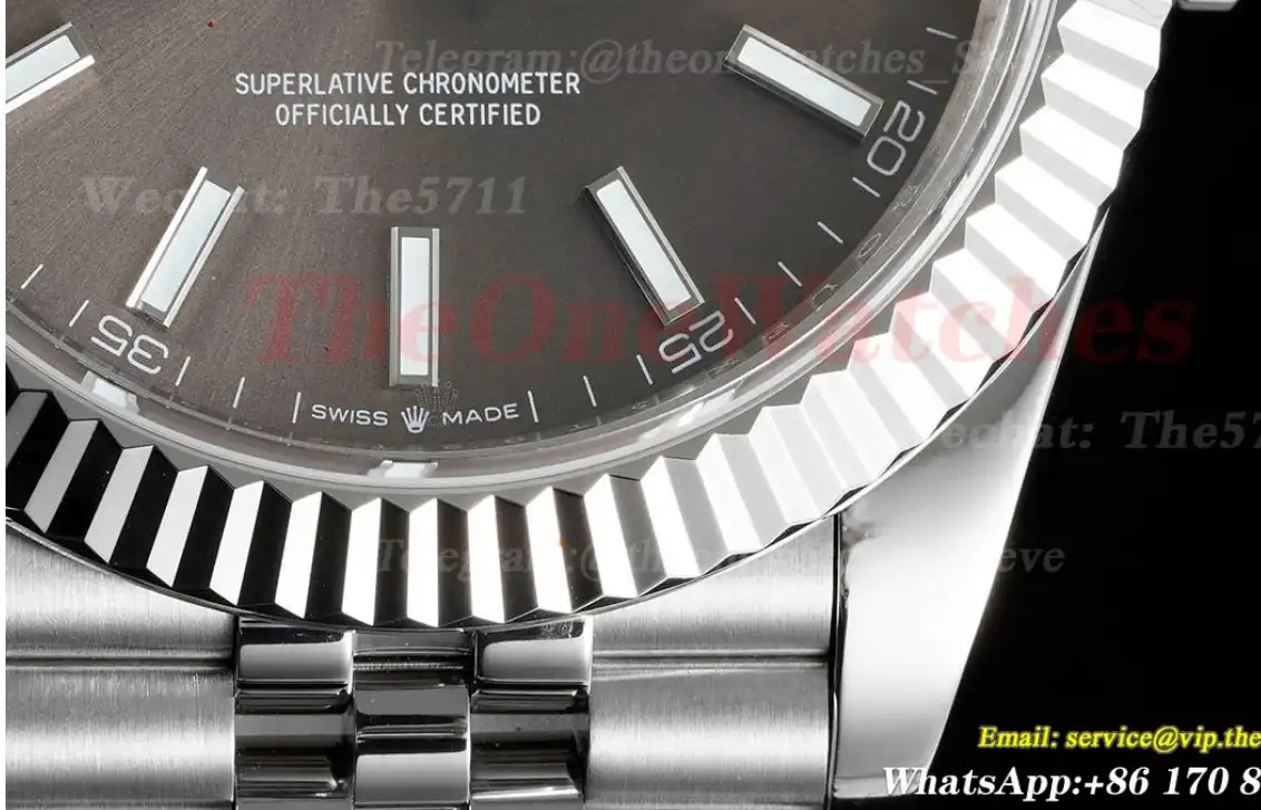 Datejust 126334 41mm Jub Grey Dial SS SS GMF VR3235