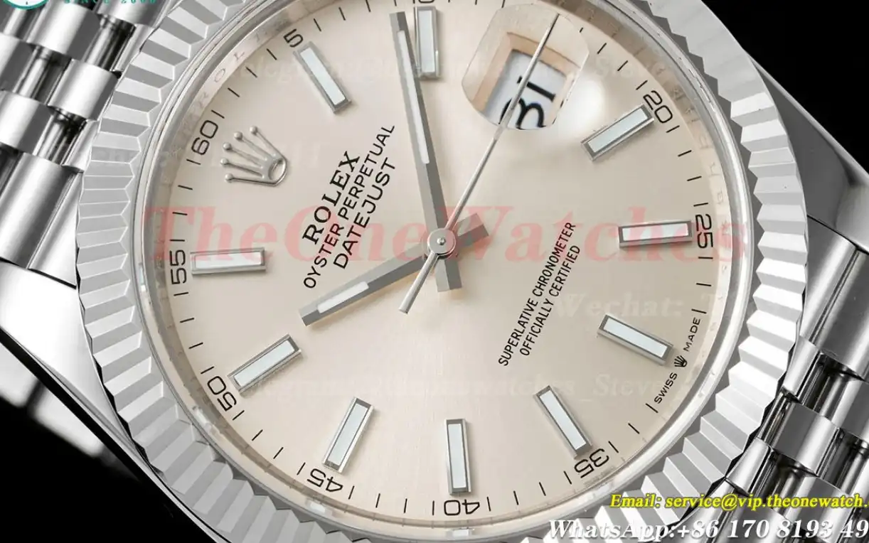 Datejust 126334 41mm Jub Siliver Dial SS SS GMF VR3235