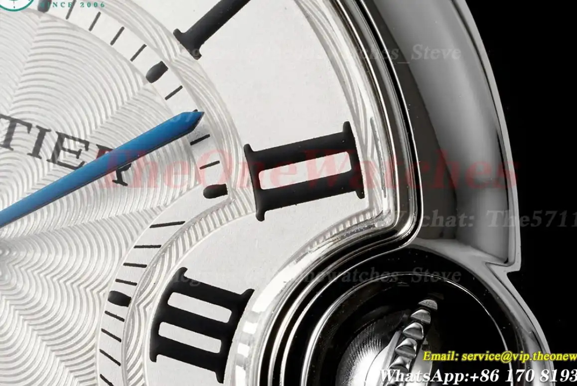 Ballon Bleu De Cartier 33mm SS SS White Dial AF Quartz