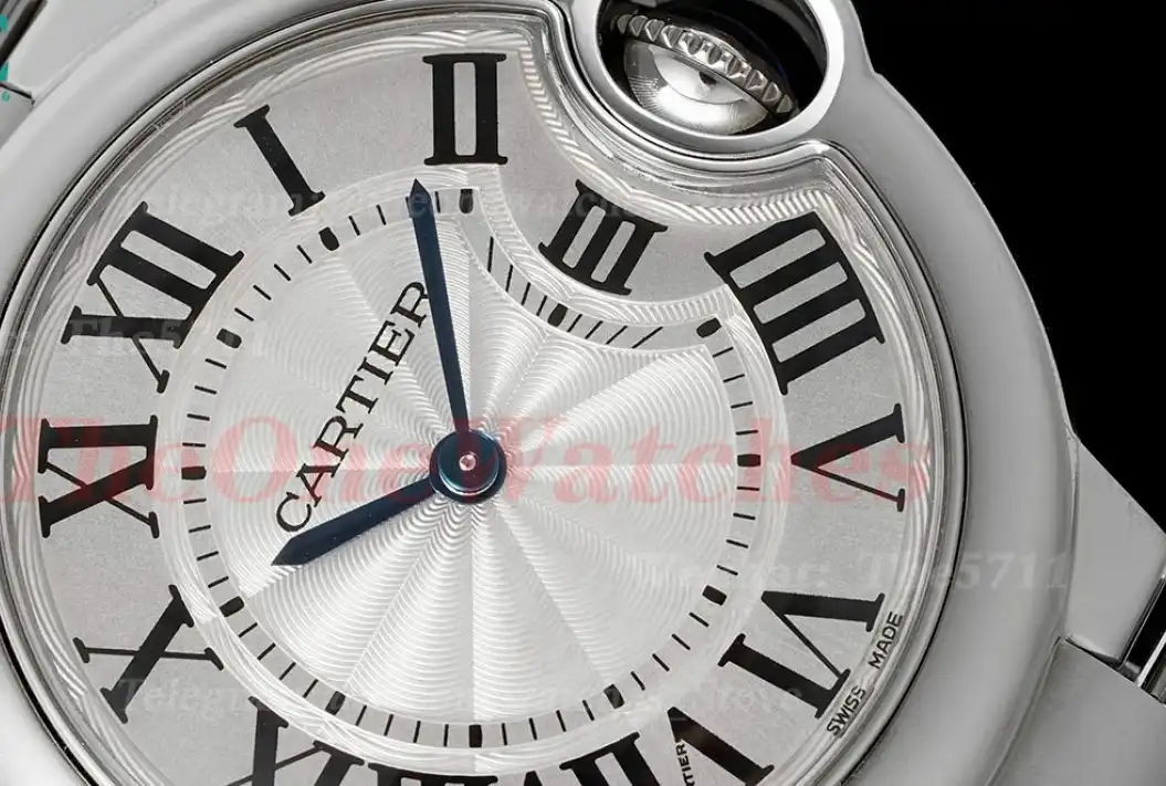 Ballon Bleu De Cartier 33mm SS SS White Dial AF Quartz