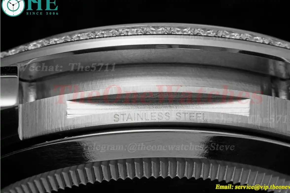 DayDate 228349 40mm Pres SS SS Silver Dia GSF A3255 (Tungsten Heavy Version)