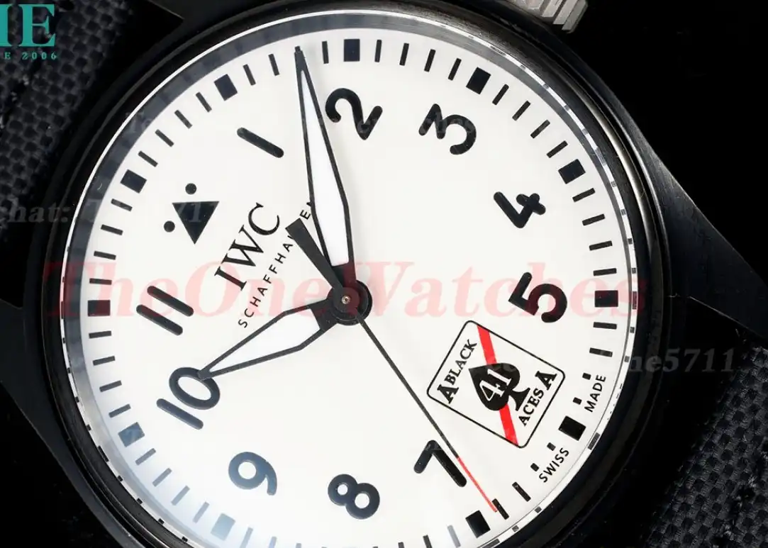 Pilot Black Ace SS LE White Num 40mm BLSF MY9015