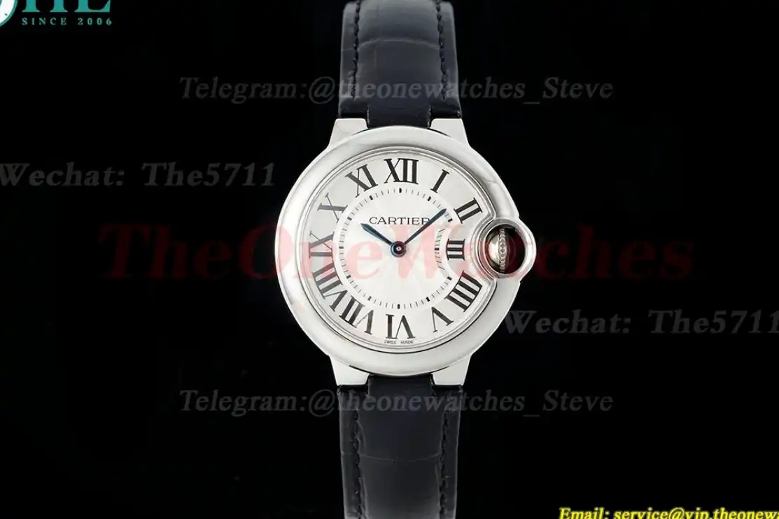 Ballon Bleu De Cartier 33mm SS LE White Dial AF Quartz