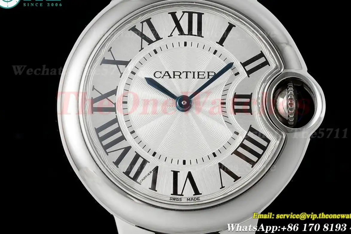 Ballon Bleu De Cartier 33mm SS LE White Dial AF Quartz