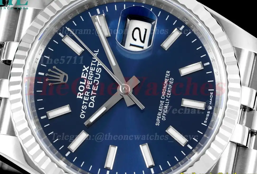 Datejust 126234 36mm Jub SS SS Blue Stk VSF VS3235