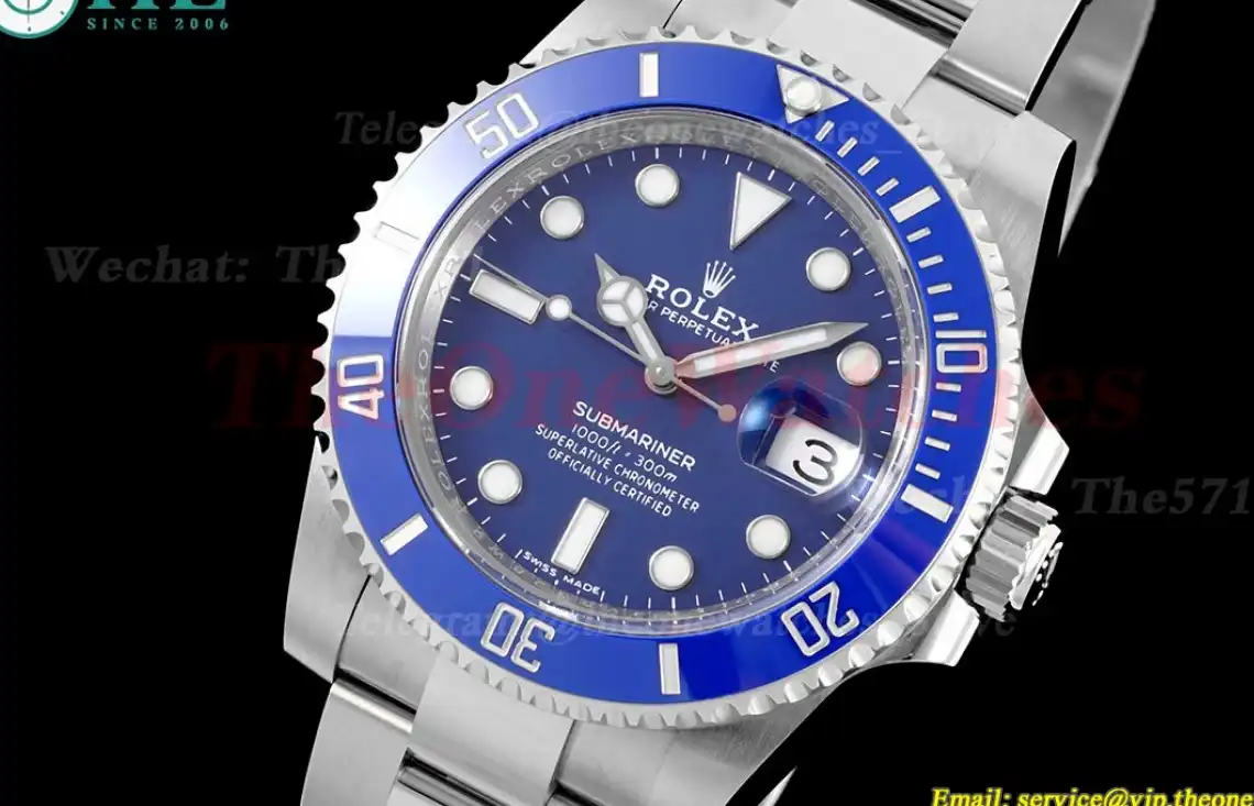 Submariner 116619LB 40MM 904L Blue Dot SS SS Clean VS3135