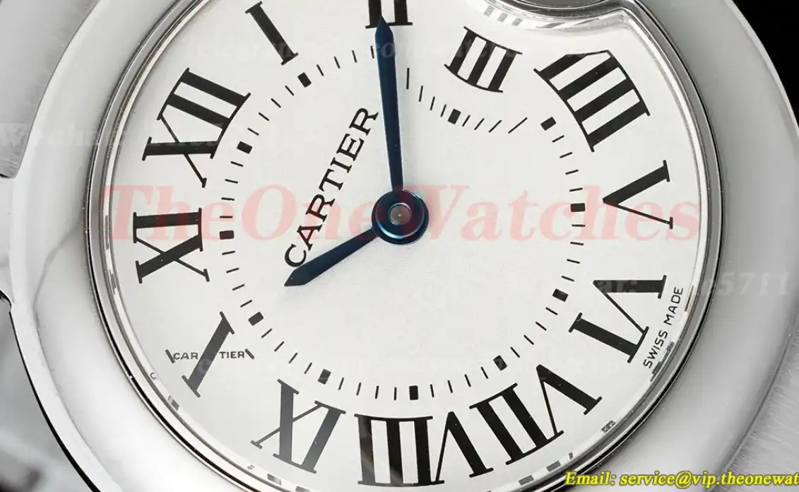 Ballon Bleu De Cartier 28mm SS SS White Dial AF Quartz