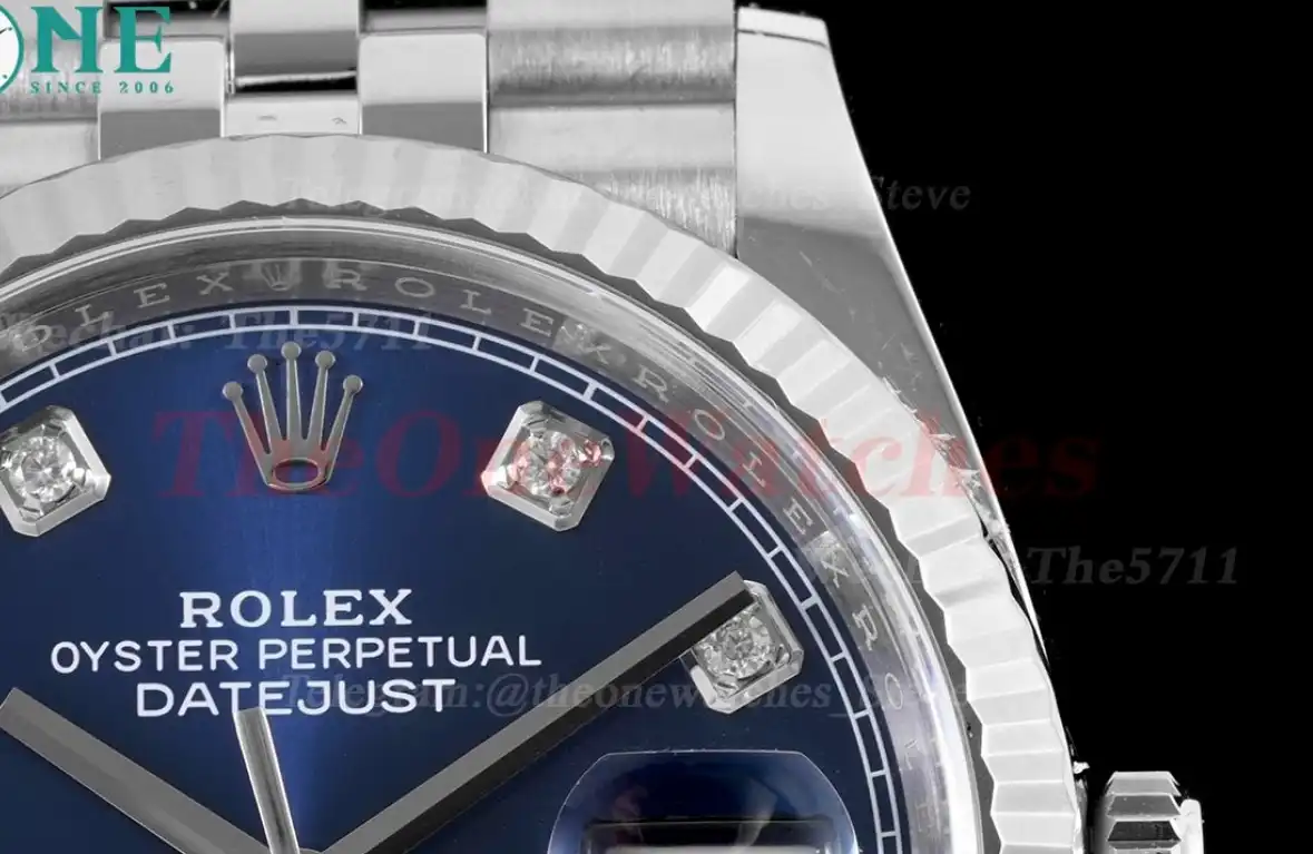 Datejust 126234 36mm Jub SS SS Blue Mois Clean SH3235