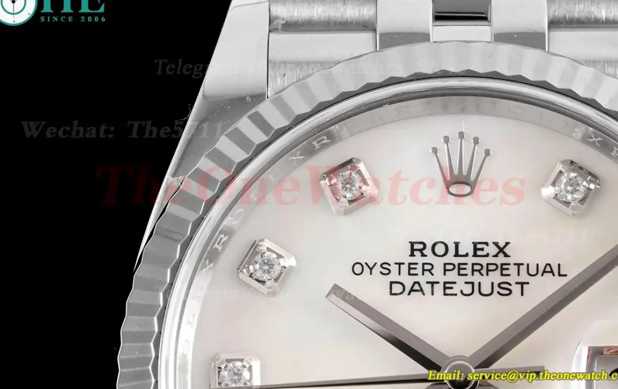 Datejust 126234 36mm Jub SS SS Mop Mois Clean SH3235