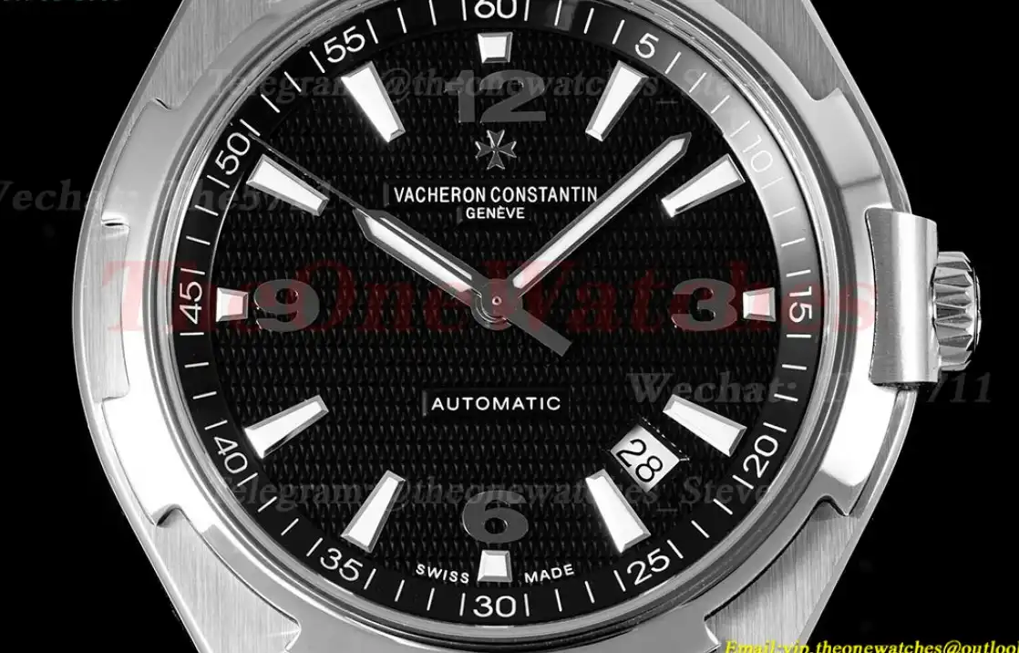 Overseas 47040 42mm SS SS Black Dial PPF A1226