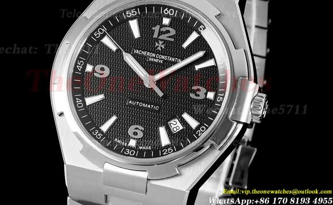 Overseas 47040 42mm SS SS Black Dial PPF A1226