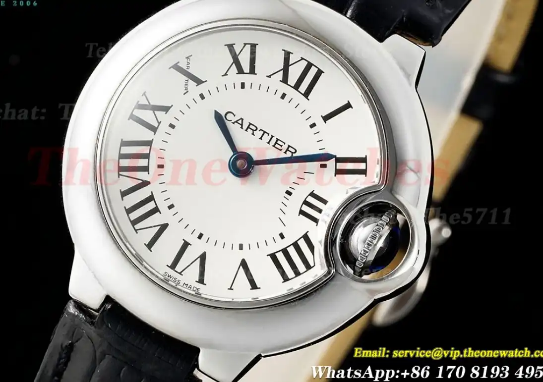 Ballon Bleu De Cartier 28mm SS LE White Dial AF Quartz