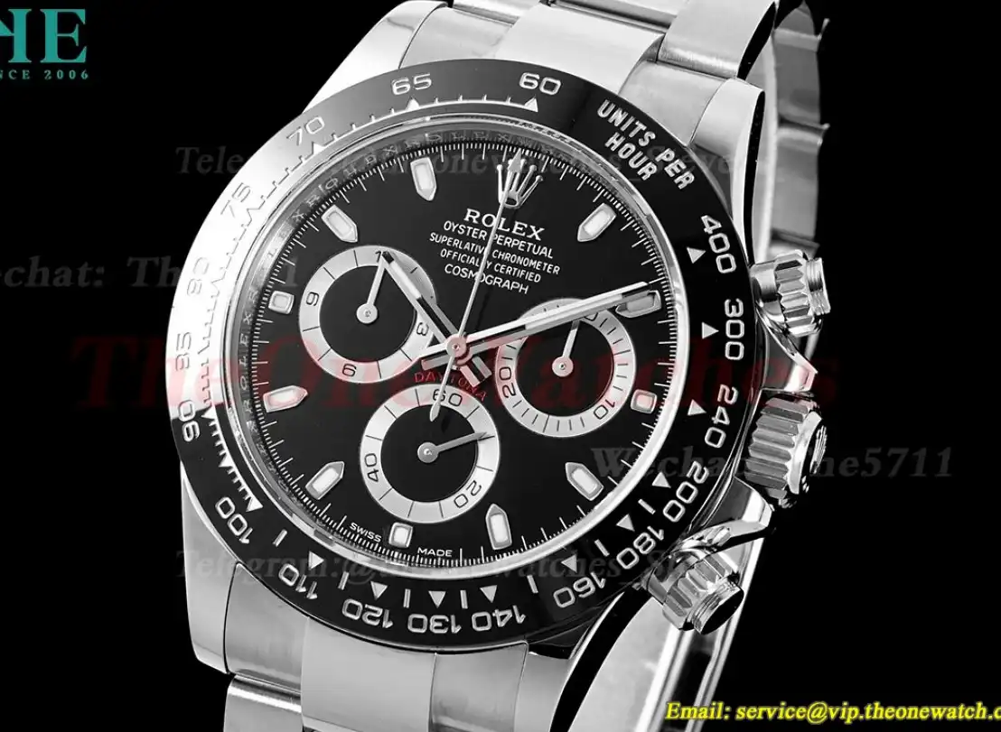 Daytona 116500 40mm SS SS Black Dial ZF SH4130