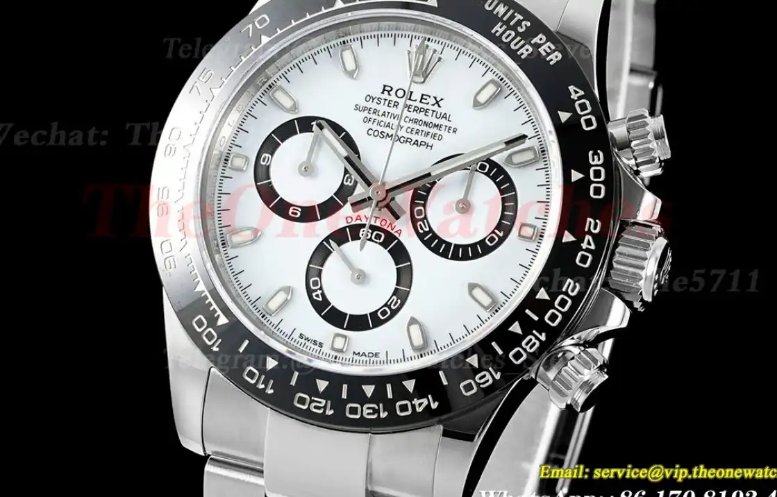 Daytona 116500 40mm SS SS White Dial ZF SH4130