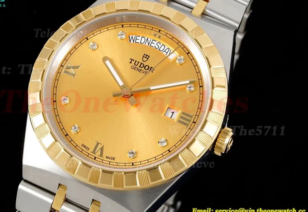 Royal Day-Date 41mm SS YG Gold Dia V7F A2824