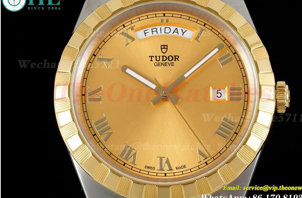 Royal Day-Date 41mm SS YG Gold Rmn V7F A2824