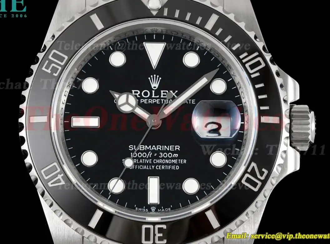 Submariner 126610LN 41MM 904L SS SS Black Bezel JOKERF VR3235