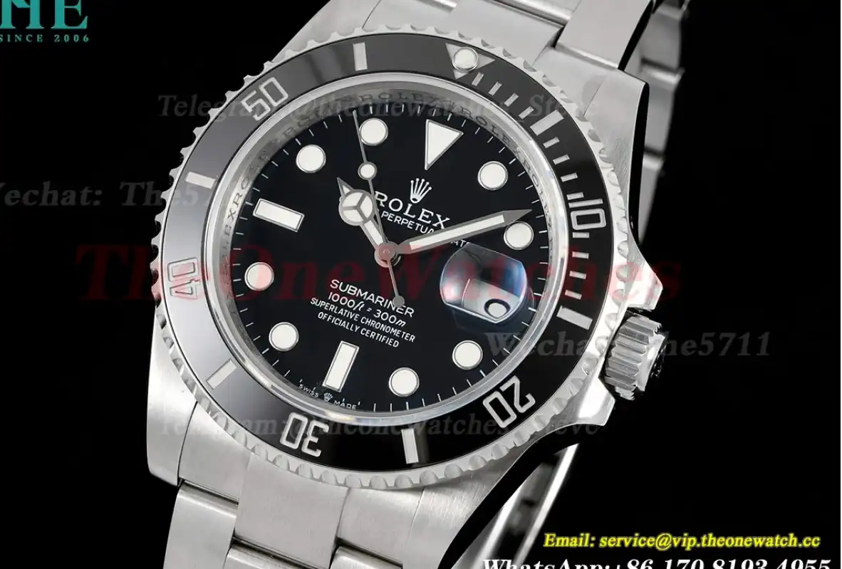 Submariner 126610LN 41MM 904L SS SS Black Bezel JOKERF VR3235